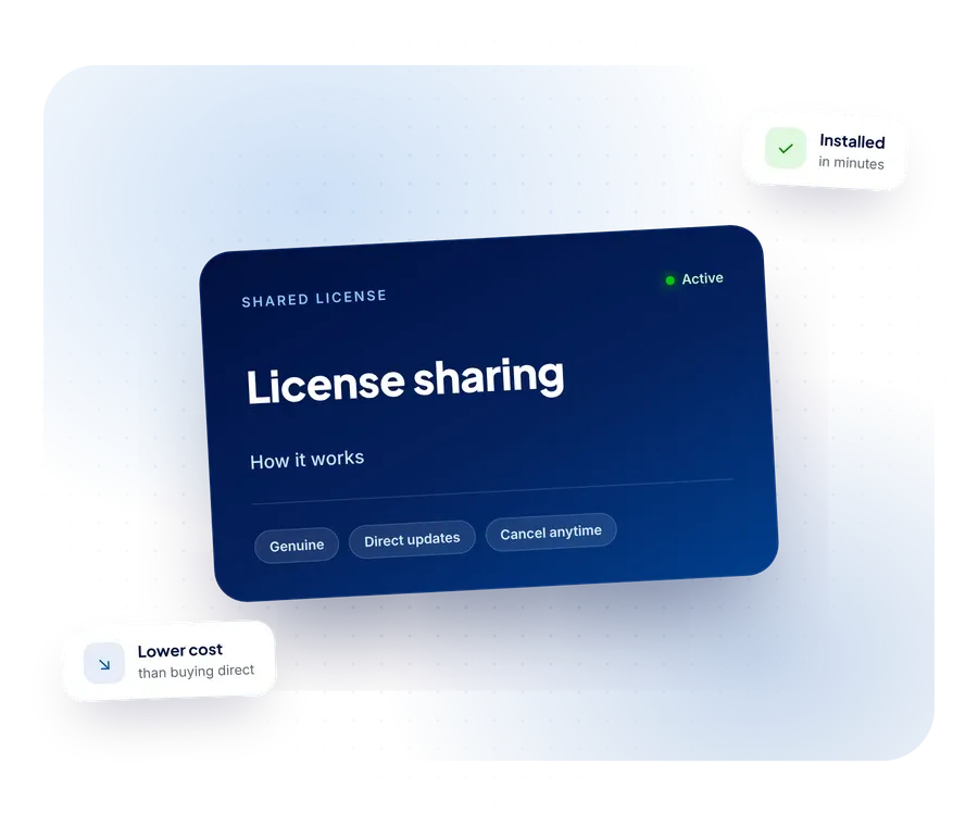 What is license sharing? from Hostsawa