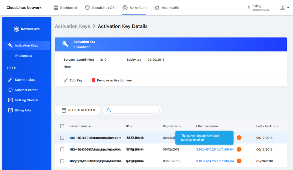 KernelCare License