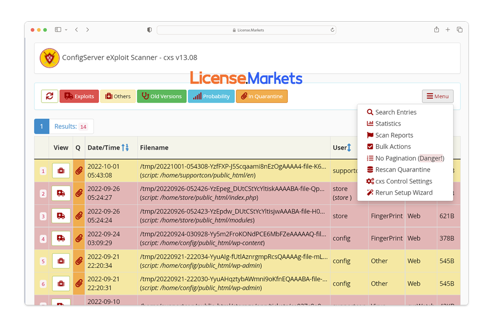 CXS license